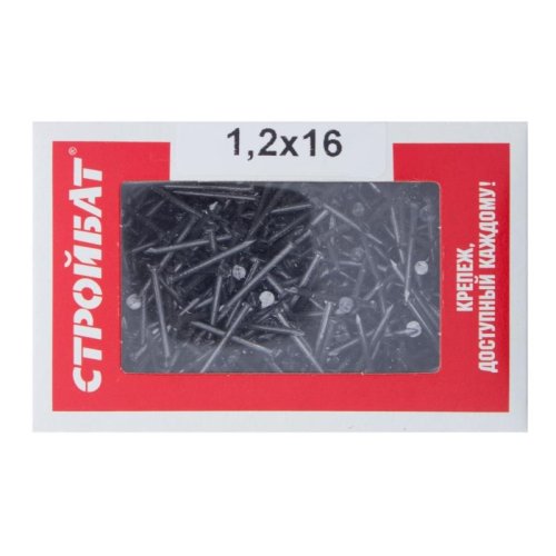 Гвозди  строительные Стройбат 1,2х16 (0,2 кг)  картинка